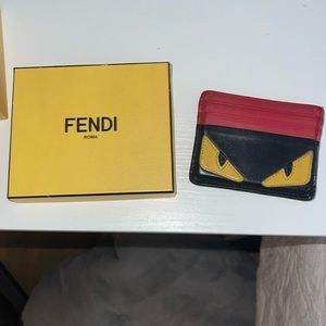 Fendi Business Card Holder VIT Century Mix